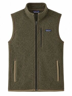 Patagonia Better Sweater Mens Vest Sage Khaki Size Extra Large